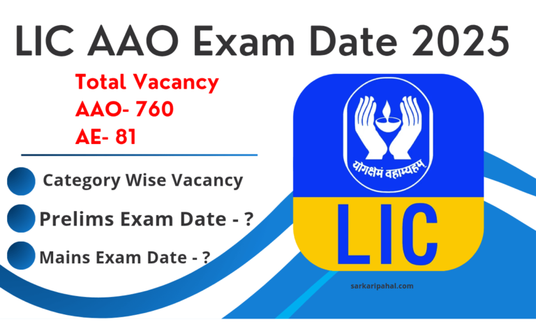 LIC AAO Exam Date 2025