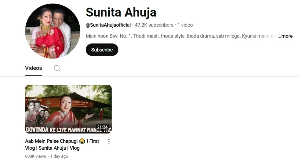 Suneeta Ahuja Vlogs